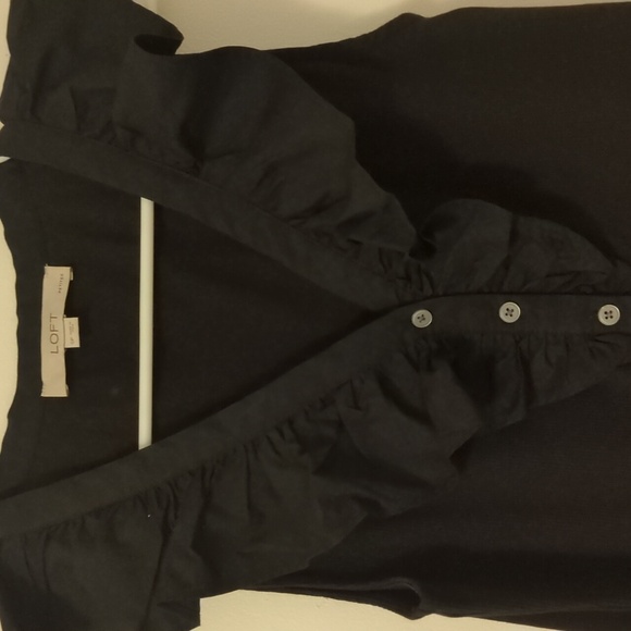 Loft tank with ruffles - Picture 2 of 3